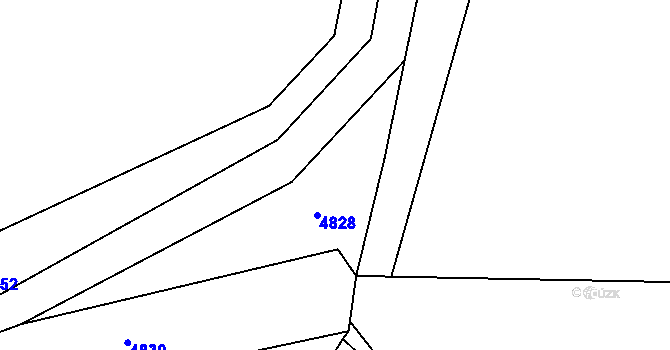 Parcela st. 788 v KÚ Nová Ves nad Popelkou, Katastrální mapa