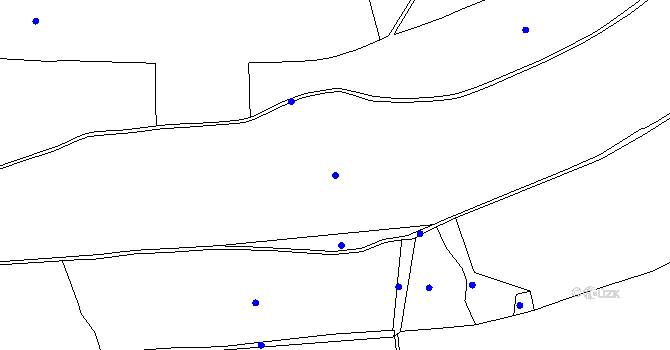 Parcela st. 386/6 v KÚ Nová Véska, Katastrální mapa