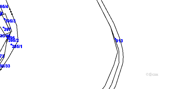 Parcela st. 846/39 v KÚ Nové Dvory u Doksan, Katastrální mapa