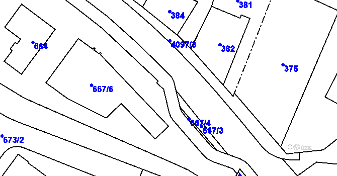 Parcela st. 4123/2 v KÚ Nový Malín, Katastrální mapa
