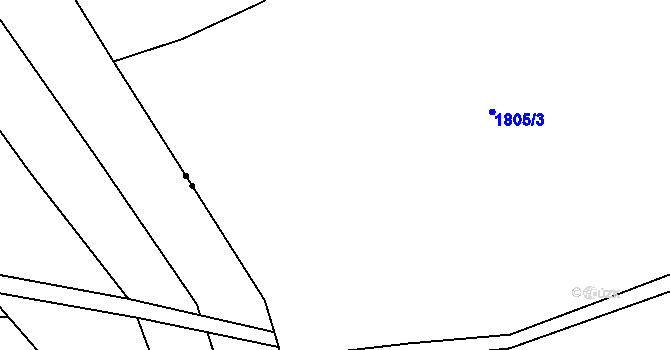 Parcela st. 1371/1 v KÚ Nový Rychnov, Katastrální mapa