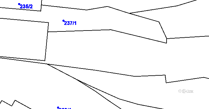 Parcela st. 260/29 v KÚ Nový Rychnov, Katastrální mapa