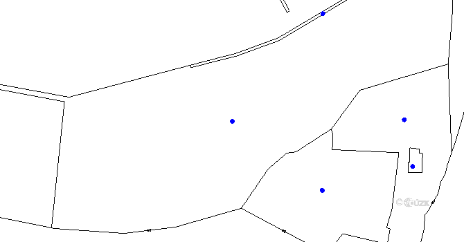Parcela st. 60/3 v KÚ Šindlov, Katastrální mapa