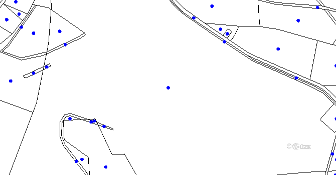 Parcela st. 51/2 v KÚ Černá Lada, Katastrální mapa