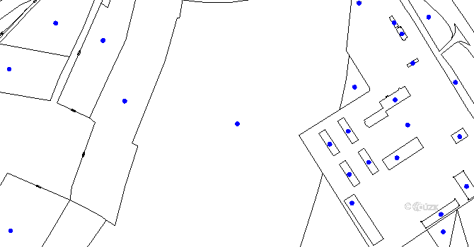 Parcela st. 125/31 v KÚ Chanov, Katastrální mapa