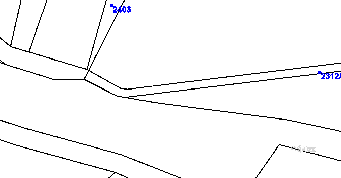 Parcela st. 1008/2 v KÚ Ochoz u Konice, Katastrální mapa