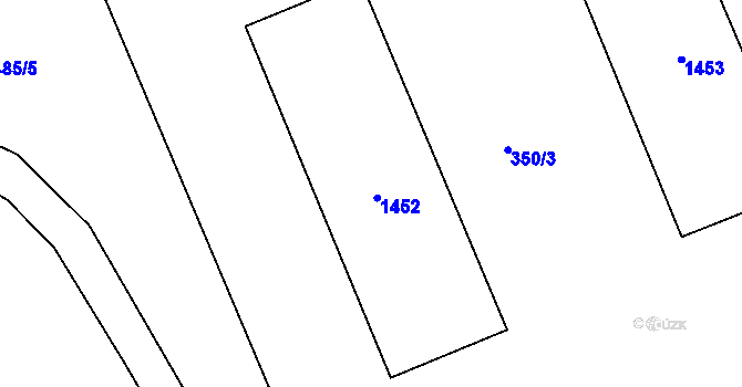 Parcela st. 91 v KÚ Okrouhlá u Chebu, Katastrální mapa