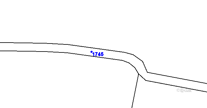 Parcela st. 689/7 v KÚ Okrouhlé Hradiště, Katastrální mapa