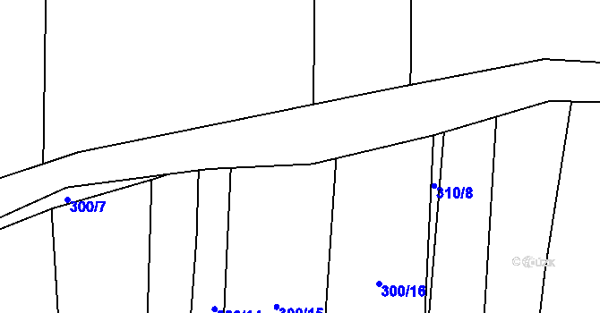 Parcela st. 832/11 v KÚ Ondratice, Katastrální mapa