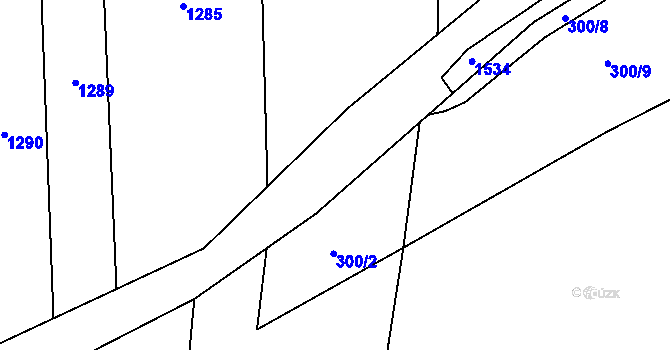 Parcela st. 832/17 v KÚ Ondratice, Katastrální mapa
