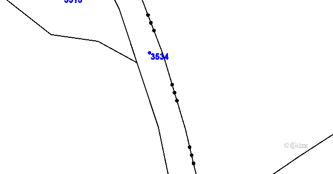 Parcela st. 285/12 v KÚ Čánka, Katastrální mapa