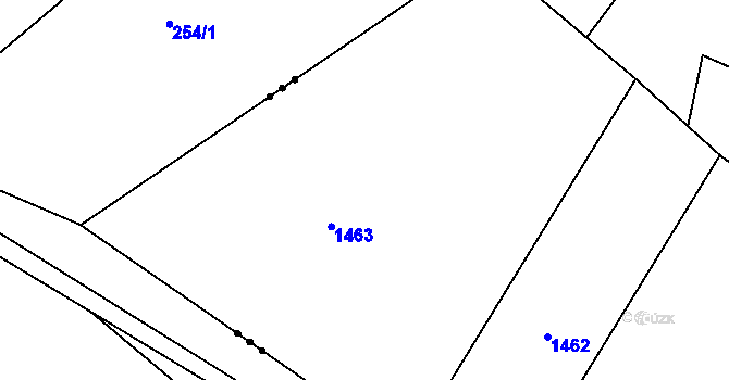 Parcela st. 178/2 v KÚ Orel, Katastrální mapa