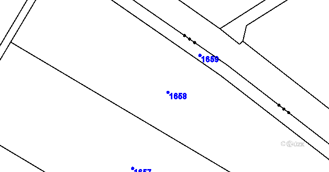 Parcela st. 380/120 v KÚ Orel, Katastrální mapa