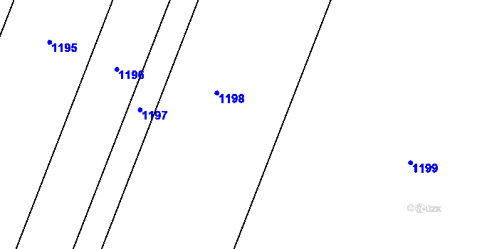 Parcela st. 408/29 v KÚ Orel, Katastrální mapa