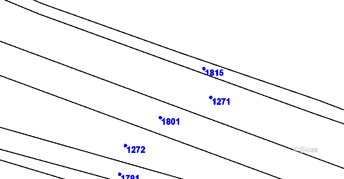 Parcela st. 716/19 v KÚ Orel, Katastrální mapa