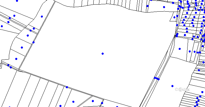 Parcela st. 3156/4 v KÚ Orlovice, Katastrální mapa