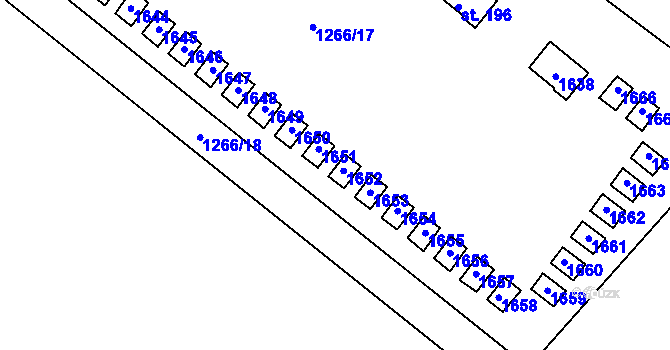 Parcela st. 235 v KÚ Lázně Kundratice, Katastrální mapa