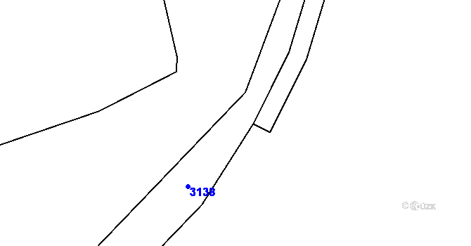 Parcela st. 137/3 v KÚ Osíčko, Katastrální mapa