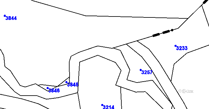 Parcela st. 982/2 v KÚ Osíčko, Katastrální mapa