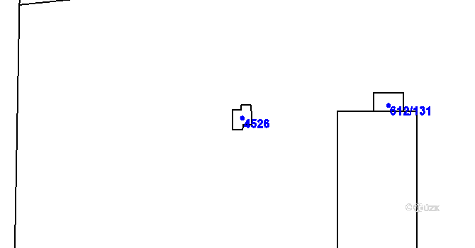 Parcela st. 6190 v KÚ Zábřeh nad Odrou, Katastrální mapa