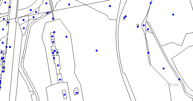 Parcela st. 604/1 v KÚ Hrabůvka, Katastrální mapa