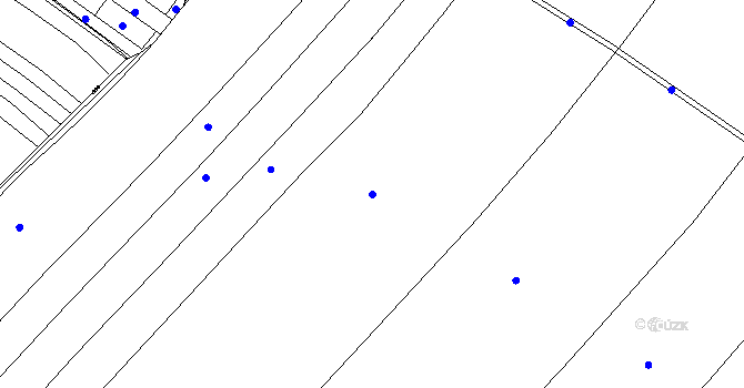 Parcela st. 2942/23 v KÚ Poruba, Katastrální mapa