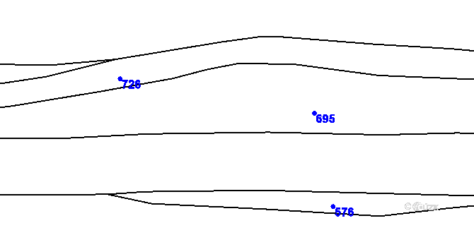 Parcela st. 209/3 v KÚ Otín u Měřína, Katastrální mapa