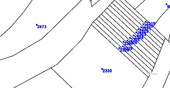 Parcela st. 690/4 v KÚ Lhota u Pačlavic, Katastrální mapa