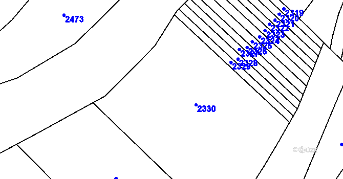 Parcela st. 690/98 v KÚ Lhota u Pačlavic, Katastrální mapa
