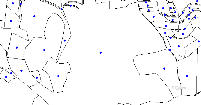 Parcela st. 14 v KÚ Pěčíkov, Katastrální mapa