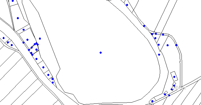 Parcela st. 2724 v KÚ Pelhřimov, Katastrální mapa