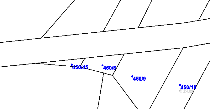 Parcela st. 2329/33 v KÚ Petroupim, Katastrální mapa