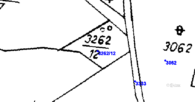 Parcela st. 3262/12 v KÚ Písek u Jablunkova, Katastrální mapa