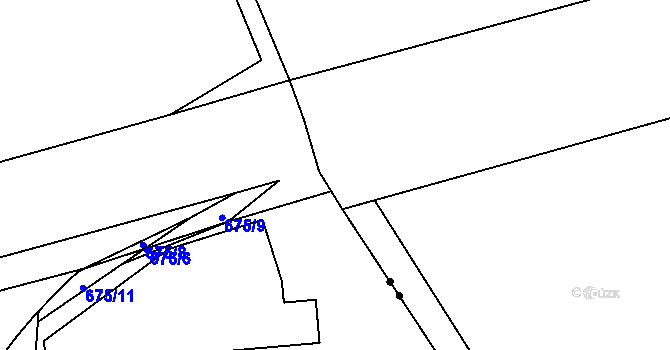 Parcela st. 474/3 v KÚ Pístov u Jihlavy, Katastrální mapa