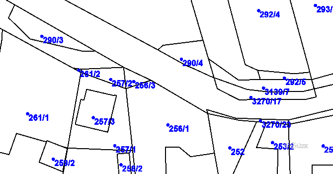 Parcela st. 3270/5 v KÚ Píšť, Katastrální mapa