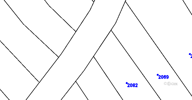 Parcela st. 5441/134 v KÚ Pitín, Katastrální mapa
