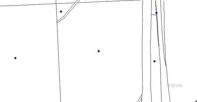 Parcela st. 2166 v KÚ Planá nad Lužnicí, Katastrální mapa