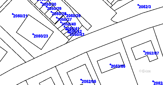 Parcela st. 3281/13 v KÚ Planá nad Lužnicí, Katastrální mapa