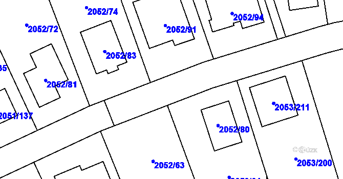 Parcela st. 3281/10 v KÚ Planá nad Lužnicí, Katastrální mapa