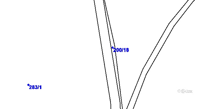Parcela st. 911/18 v KÚ Plešnice, Katastrální mapa