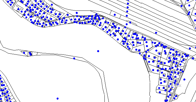 Parcela st. 2317/5 v KÚ Litice u Plzně, Katastrální mapa