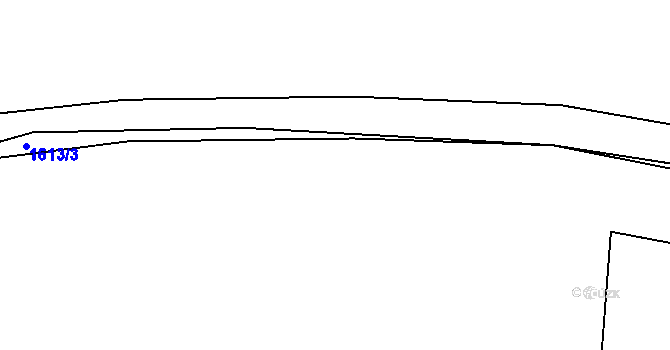 Parcela st. 771/18 v KÚ Pňovany, Katastrální mapa