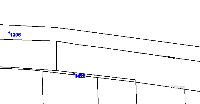 Parcela st. 740/11 v KÚ Tetětice, Katastrální mapa