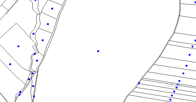 Parcela st. 102/1 v KÚ Podolí u Bouzova, Katastrální mapa