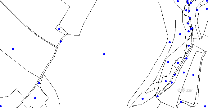 Parcela st. 166 v KÚ Simtany, Katastrální mapa
