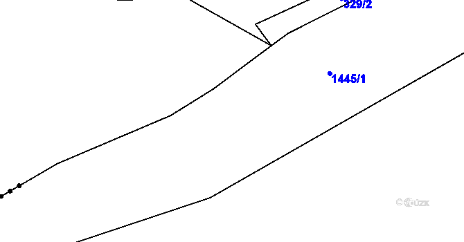 Parcela st. 359/1 v KÚ Simtany, Katastrální mapa