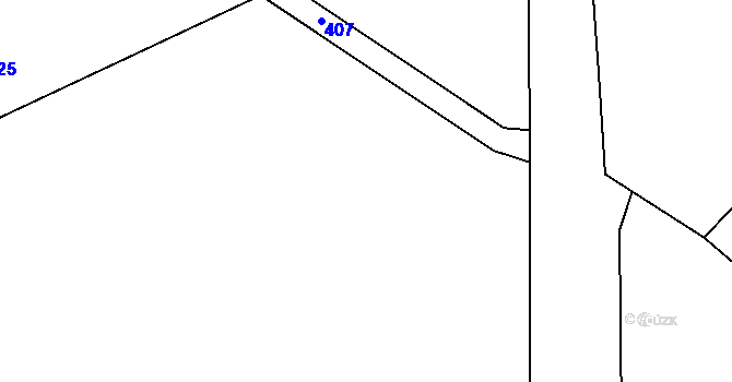 Parcela st. 186/15 v KÚ Simtany, Katastrální mapa