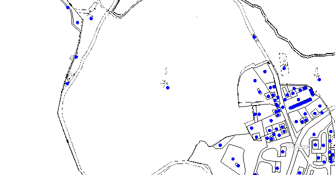 Parcela st. 763/1 v KÚ Pivonice u Pohorské Vsi, Katastrální mapa