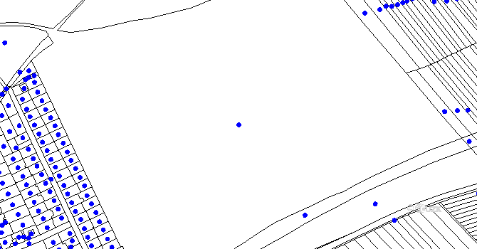 Parcela st. 2422/1 v KÚ Polešovice, Katastrální mapa