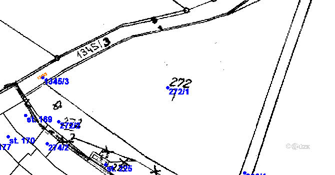 Parcela st. 272/1 v KÚ Police u Jemnice, Katastrální mapa